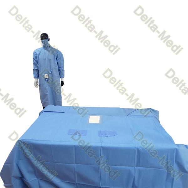 Absorbent ETO Thyroid Sterile Medical Pack With Tube Holder