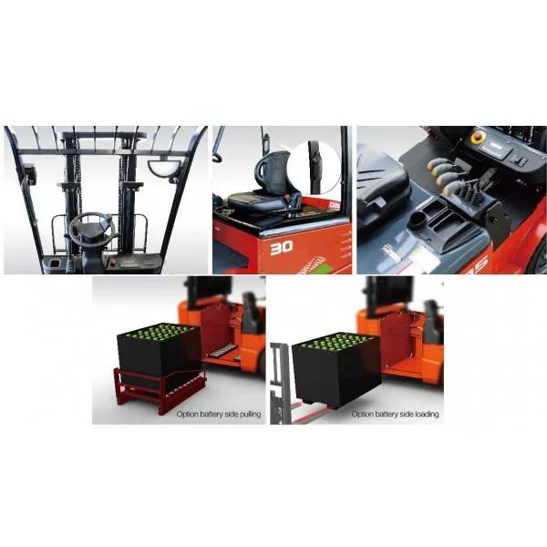 Heli G series 3-3.5t AC battery electric forklifts