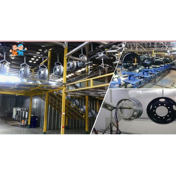 11R22.5 10 Hole 22.5Inch Aluminum Trailer Wheels For Axles