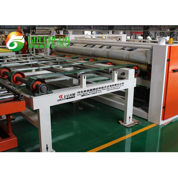 PLC Control Gypsum Board Cutting Machine 600*600 Gypsum Board Making Machine