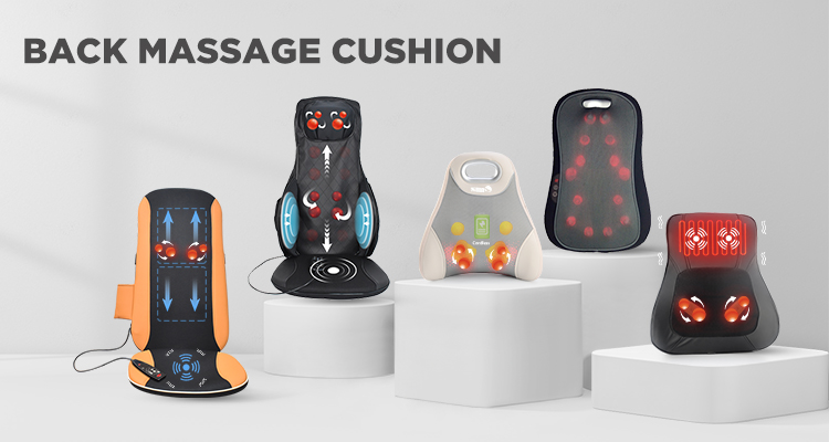 New Style Heated Kneading Electric Back Massage Cushion for Car Home