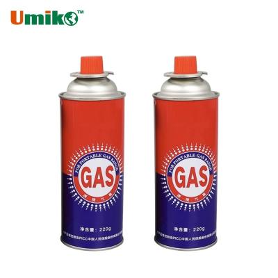 Disposable Long Lasting Butane Camping Gas Canisters 120g-250g