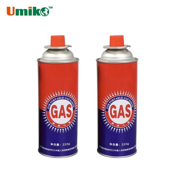 Disposable Long Lasting Butane Camping Gas Canisters 120g-250g
