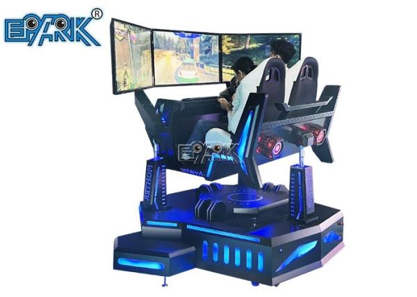 3 Screen Racing Car 9D VR Simulator 360 Vr Racing Game Machine