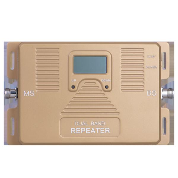 Real Power Showing 20dBm Smart Mobile Signal Booster 3G LTE 4G Dual Band