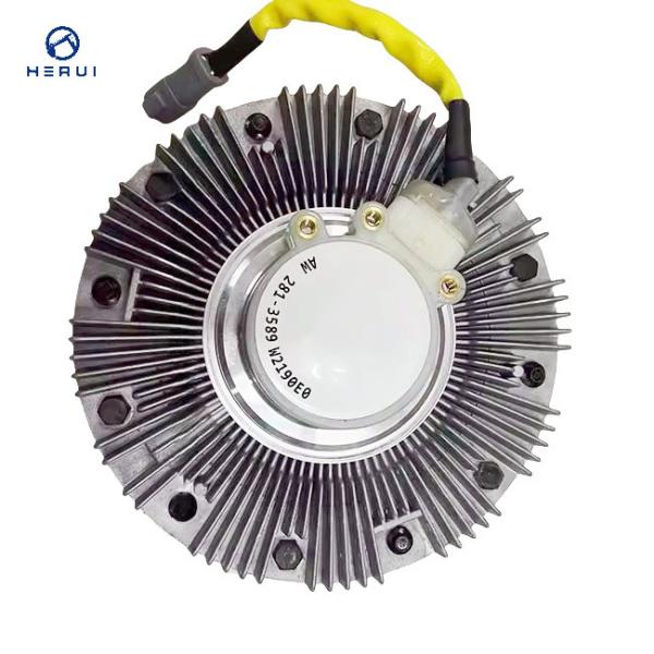 Embreagem do ventilador da escavadeira 281-3589 281-3588 Para a Caterpillar 320D 323D 329D 330C Motor de arrefecimento do ventilador Motor de acionamento