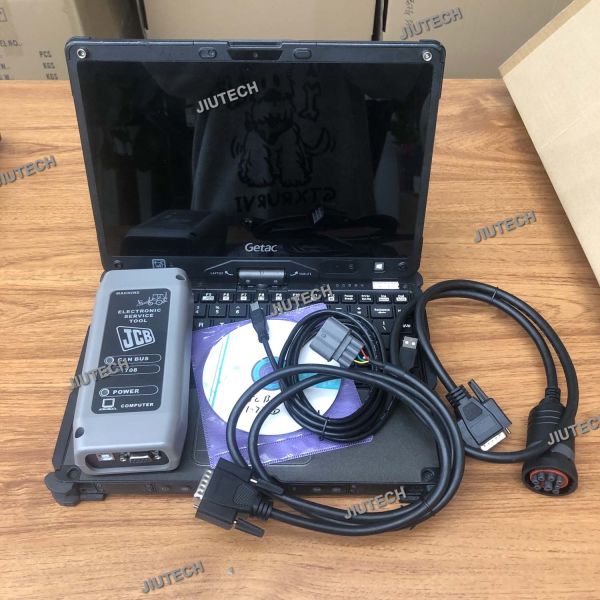 JCB Diagnostic Tool with JCB ServiceMaster 4 v25.1.0 for Heavy Duty Agricultural Diagnosis and Multi Language Support