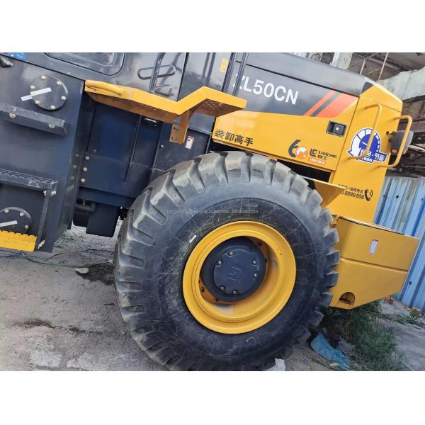 Front Loader Used LiuGongZL50CN with LongKing 833 855 856 Used Wheel Loaders in 2019