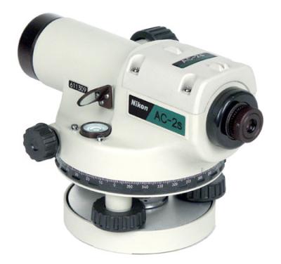 Precisão alta nivelada automática do tipo AC-2S de Nikon com cor branca