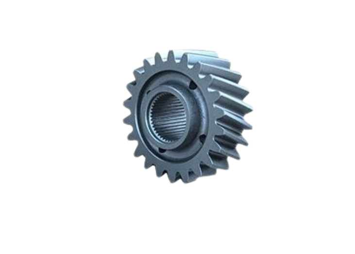 20CrMnTi Custom Carburized Helical Gear With Internal Spline