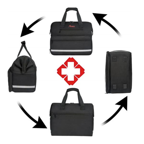 Сумка скорой помощи изготовленной на заказ сумки скорой помощи больницы медицинской портативная клиническая черная