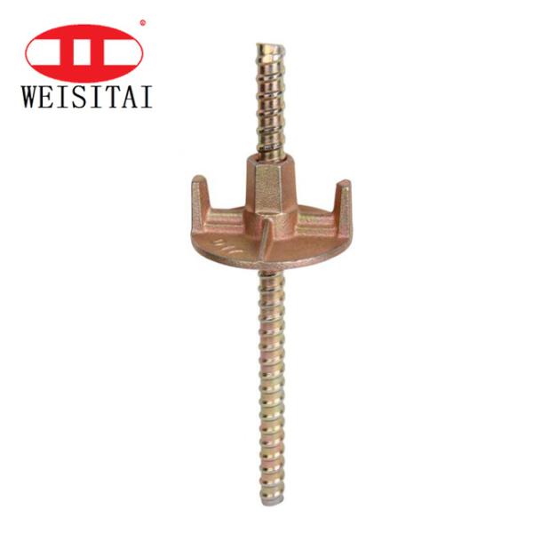 Electro Glavanized Construction Formwork Accessories Scaffolding Tie Rod And Nut
