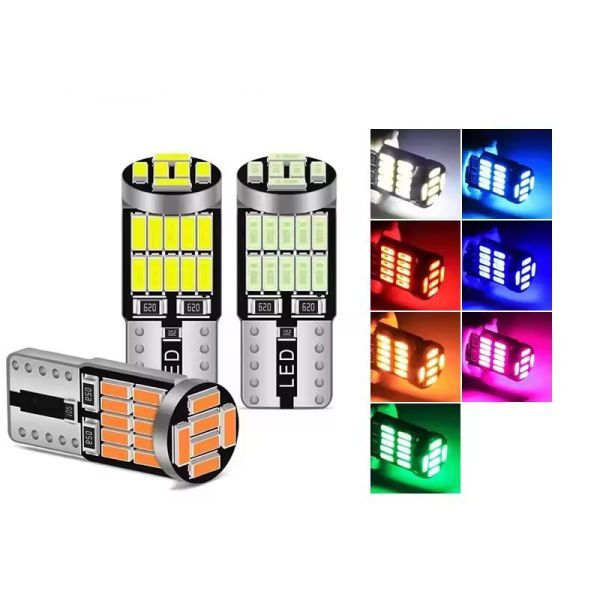 T10 Car LED License Plate Lights 650 Lumens Universal 12V COB Position Lighting