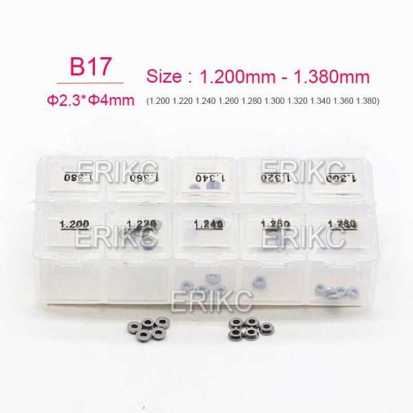 ERIKC Injector nozzle base washer B17 injector shim kits B17 for Denso Injector
