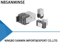 Double type angulaire pneumatique temporaire support de la pince 180° de cylindre d'air et type pince de pignon de mâchoire de parallèle