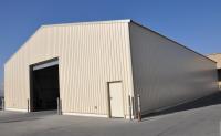 Corrugated Steel Roof Metal Construction Building Prefab Steel Frame Warehouse Storage