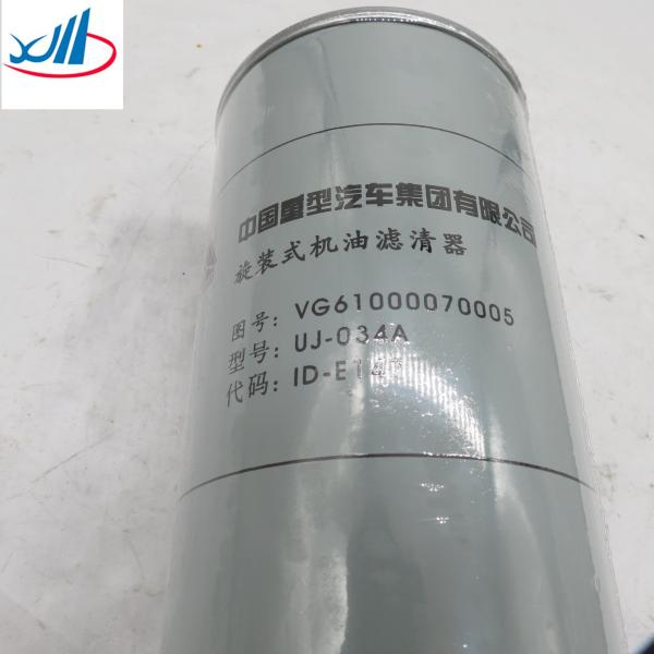 High Quality Sinotruk Howo Parts Oil Filter JX0818/1000424655/1000602934 VG61000070005 For Truck