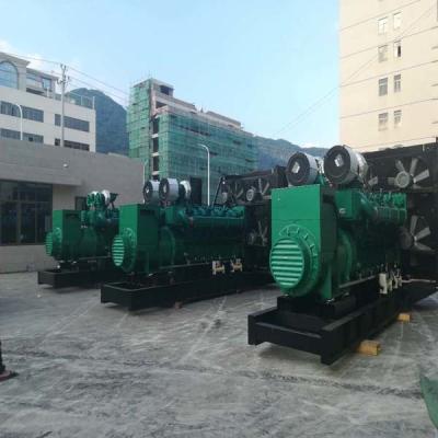 gerador diesel de 2500kva 2000kw posto refrigerar de água do motor de Yuchai