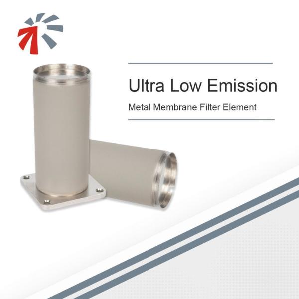 Industrial Filtration Grade High Flux Metal Membrane Filter for Ultra Low Emission