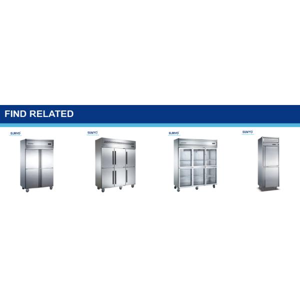 Hot Selling Commercial Stainless Steel Refrigerator