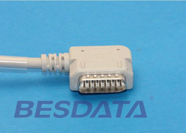 One Piece 10 Leads EKG Cable Compatible for Kenz K131 Electrocardiogram