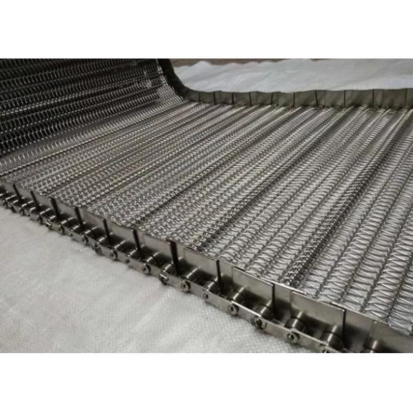 Материальная цепная конвейерная лента сетки 304 для производства продуктов питания шарика шоколада