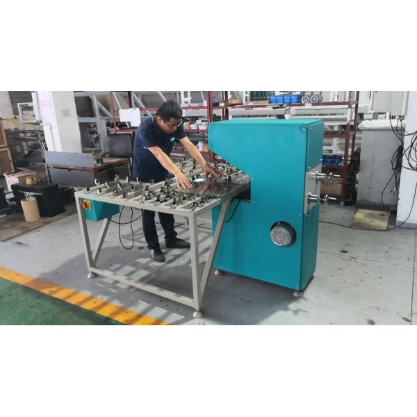 Abrasive Belt Glass Edge Grinding Machine Stainless Steel Easy Maintain