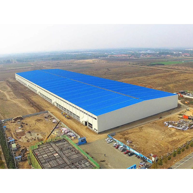 Prefab Steel Structure Warehouse Box Type Frame Construction Factory ISO 9001 CE Standard