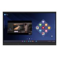 Tableau blanc interactif IR EDLA Google certifié Android noir OPS 40 points Moniteur avec capteur de lumière NFC Pour les écoliers