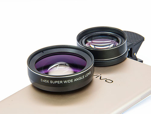 0.45X Wide Angle DSLR Camera Lens , Phone Photography Camera Telephoto Lens