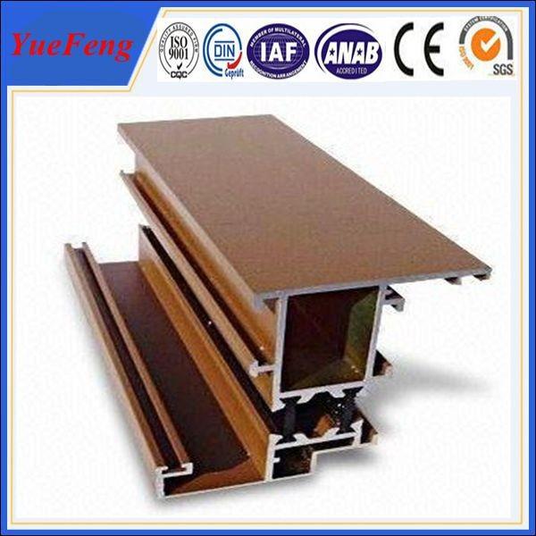 window aluminum extrusion thermal break , curtain wall extrusion aluminum profiles