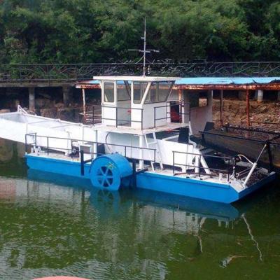 Lixo do rio da embarcação da espumadeira do lixo dos desperdícios 12m3 da água que recolhe o barco