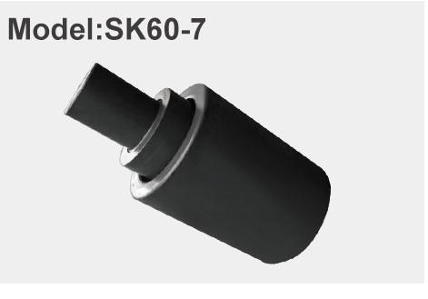 Rouleau supérieur pour excavatrice SK60-7 60-30-00070 OEM Bride à 6 boulons