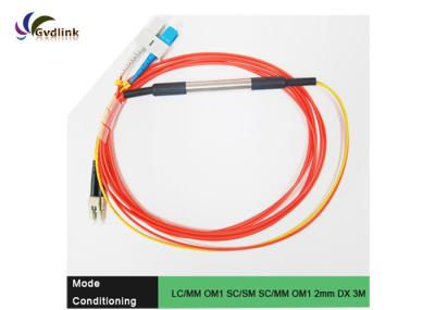 cabo de acondicionamento do remendo do modo de 2mm LC/MM OM1