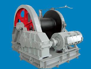 Les machines de plate-forme marines de treuil électrique simple de tambour pour l'ascenseur, traction, tournent