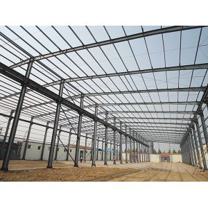 Durable Steel Building Construction Lightweight Prefabricated Metal Buildings