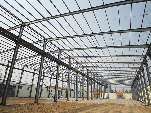 Durable Steel Building Construction Lightweight Prefabricated Metal Buildings