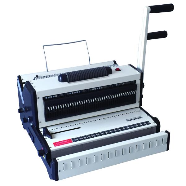 Coil + Wire 3 / 1 CW2019 Electric Binding Machine With CE Certificate