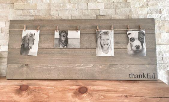 Shabby Chic Wooden Hanging Plaques , Home Decor Wooden Signs Sayings 30 X 60 Cm