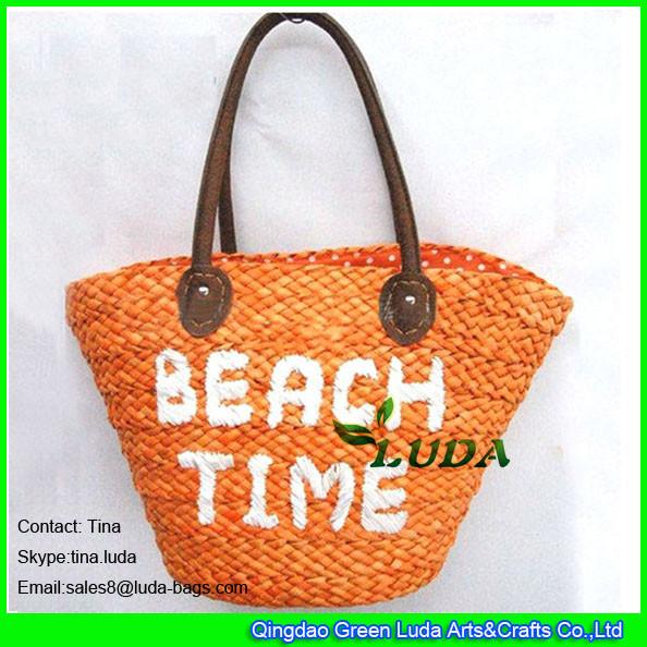 LUDA online wholesale designer handbags  cornhusk summer beach straw bags