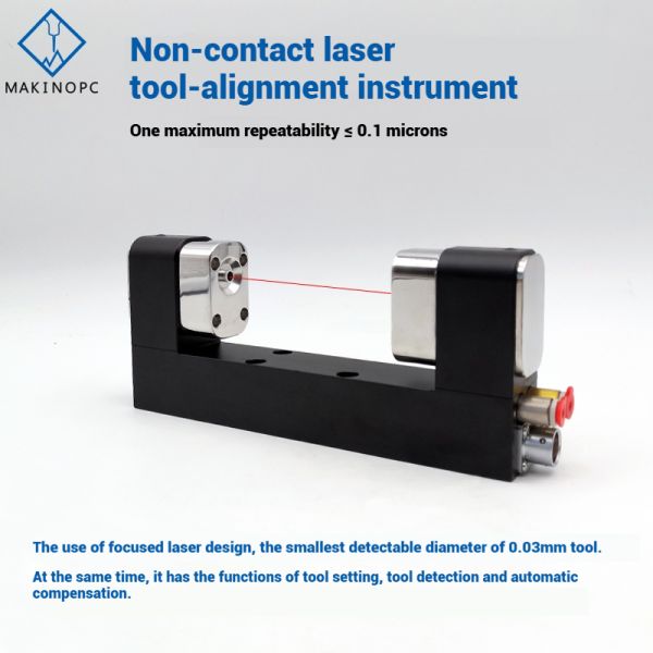 MNC56 Makinopc Non-contact High Accuracy CNC Laser Tool Setter 0.03-160mm Diameter for Tool Length/Diameter Runout Measurement