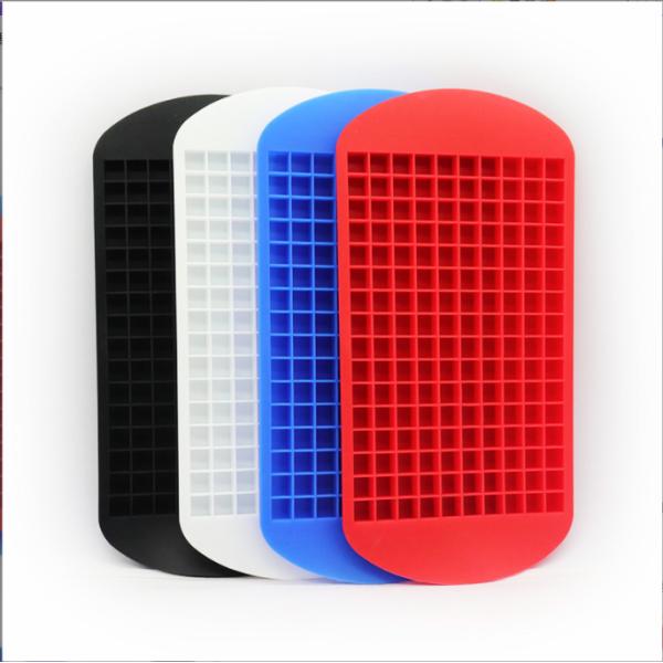 Stocked Silicone Mini Ice Cube Tray for Food Grade 160 Cavity Small Square Ice Maker