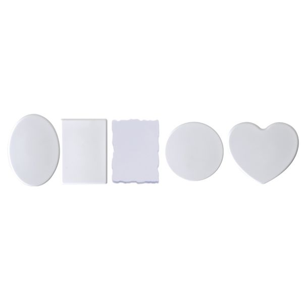 Custom Photo Magnets Sublimation Plastic Fridge Magnet Blanks