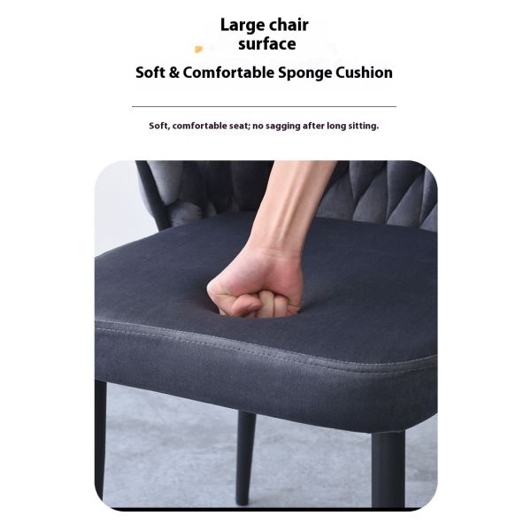 Creative Woven Upholstered Backrest Chair for Dining Leisure Hotels Banquets Reception Salons Bedrooms Events