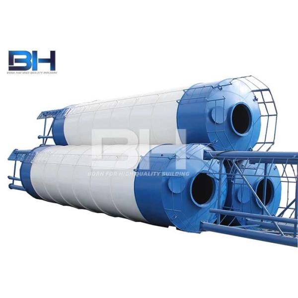 Moisture Proof Cement Storage Silo / Tank Various Capacity Optional