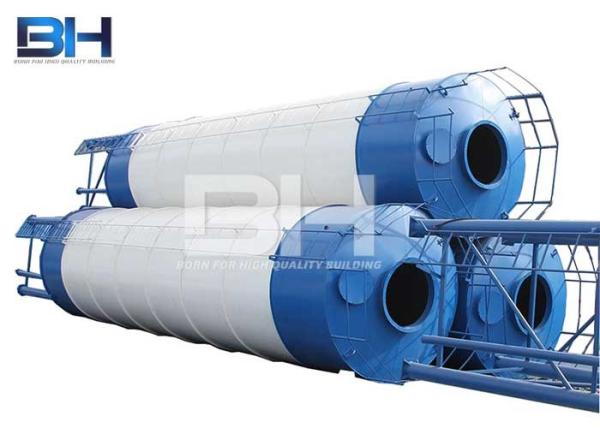 Moisture Proof Cement Storage Silo / Tank Various Capacity Optional