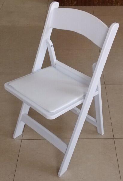 white resin folding wedding chair/resin folding event chair/foldable wedding chair