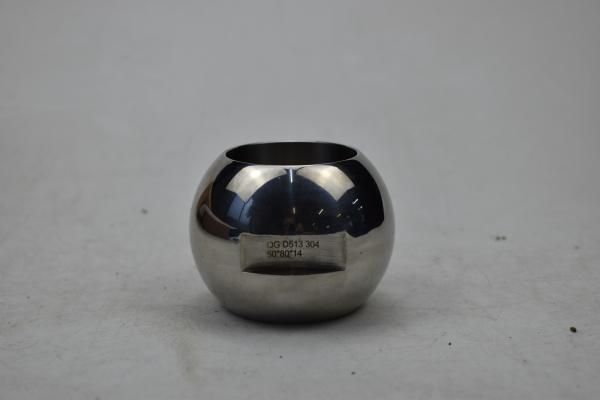 OEM Customized Support Sale National Standard Discharge Casting Valves Spare Parts Floating Straight Through Valve Ball