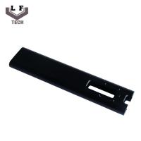 L'oxydation anodique en noir a expulsé poteau usiné par 6063-T5 d'aluminium pour l'appui d'horloge murale