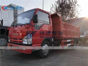 dever 5T de derrubada médio ISUZU Dump Truck da luz 4x2